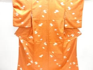 扇模様小紋着物